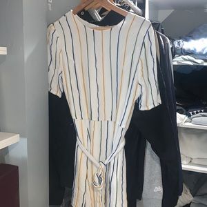 TulaRosa stripped dress